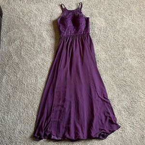 Morilee Madeline Gardner maroon prom dress. Great quality, built in bra. Size 10